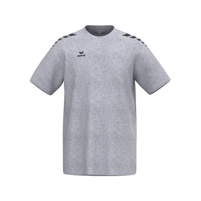 Foto van ERIMA CMPT Wings T-Shirt Kinderen | grey melange/zwart | 2082554