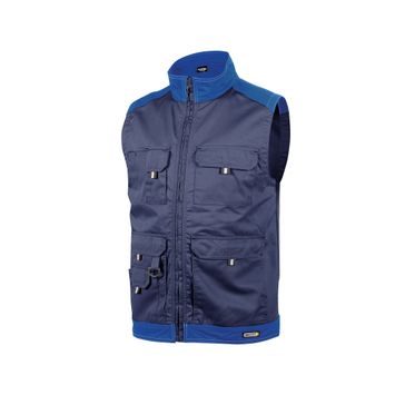 Foto van Dassy bodywarmer FARO (ongevoerd) | 350077 | marineblauw/korenblauw