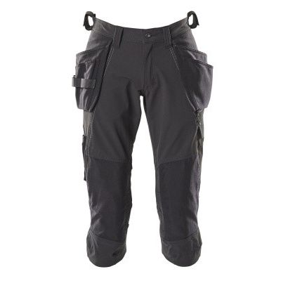 Mascot 18249-311 Driekwart broek met knie- en spijkerzakken zwart Mascot 18249-311 Driekwart broek met knie- en spijkerzakken zwart