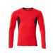 Mascot 18381-959 T-shirt, met lange mouwen signaal rood/zwart