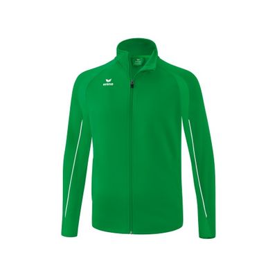 Foto van ERIMA LIGA STAR polyester trainingsjack Unisex | smaragd/wit | 1032321