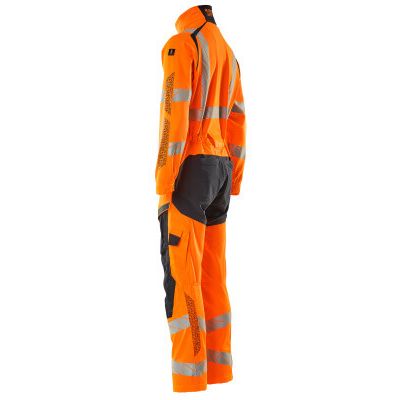 Foto van Mascot Accelerate Safe Overall met kniezakken | 19519-236 | 14010-hi-vis oranje/donkermarine