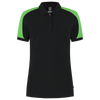 Afbeelding van Poloshirt Bicolor Redefined Dames | zwart/limegroen | 206108-0937 | TRICORP WORKWEAR