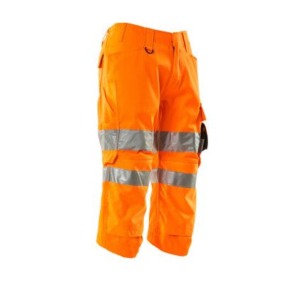 Foto van Driekwart broek met kniezakken, klasse 2 | 17549-860 | 014-hi-vis oranje