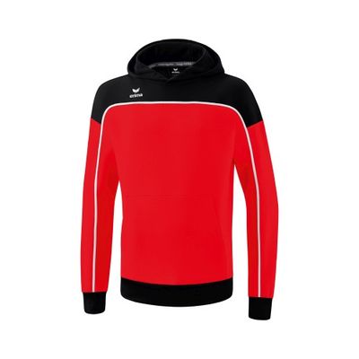 Foto van ERIMA CHANGE by erima sweatshirt met capuchon Kinderen | rood/zwart/wit | 1072301