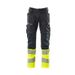 Mascot Accelerate Safe Broek met kniezakken | 19679-236 | 01017-donkermarine/hi-vis geel