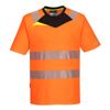 Afbeelding van PortWest DX4 Hi-Vis T-Shirt Oranje/Zwart| DX413