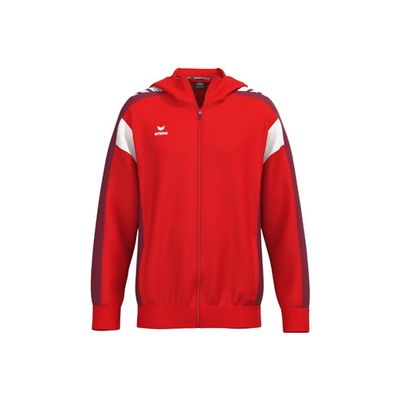 Erima Celebrate 125 trainingsjack met capuchon heren, 1032529, rood/new bordeaux Erima Celebrate 125 trainingsjack met capuchon heren, 1032529, rood/new bordeaux
