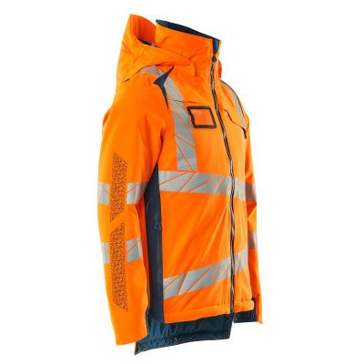 Foto van Mascot Accelerate Safe Winterjas | 19035-449 | 1444-hi-vis oranje/donkerpetrol