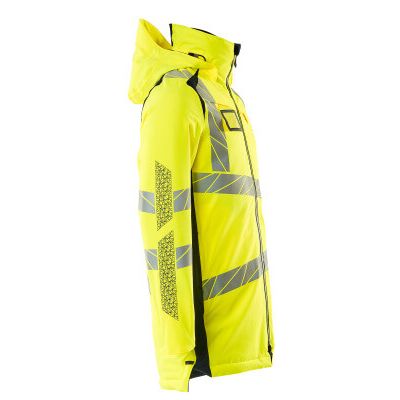 Foto van Mascot Accelerate Safe Parka | 19030-449 | 17010-hi-vis geel/donkermarine