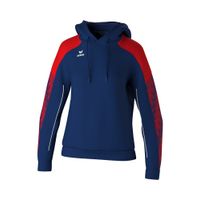 ERIMA EVO STAR sweatshirt met capuchon Dames | new navy/rood | 1072426