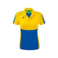 ERIMA Six Wings polo Dames | new royal/geel | 1112217