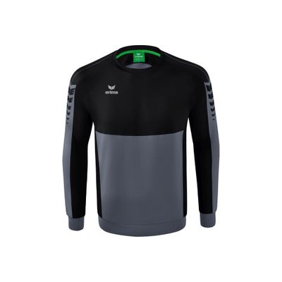Foto van ERIMA Six Wings sweatshirt Unisex | slate grey/zwart | 1072203