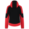 Afbeelding van Softshell Capuchon Bicolor Redefined Dames | zwart/helderrood | 406119-09202 | TRICORP WORKWEAR