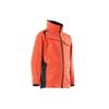 Afbeelding van Softshell jas voor kinderen | 19902-291 | 22210-Hivis rood/donkermarine