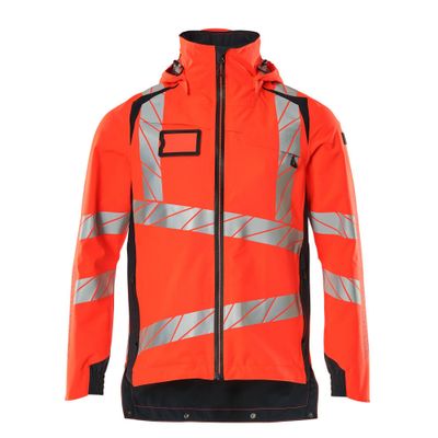 Mascot Accelerate Safe Shell jas | 19001-449 | 22210-hi-vis rood/donkermarine Mascot Accelerate Safe Shell jas | 19001-449 | 22210-hi-vis rood/donkermarine