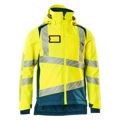 Foto van Mascot Accelerate Safe Winterjas | 19335-231 | 1744-hi-vis geel/donkerpetrol