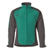 Mascot Dresden softshelljack | 12002-149 | 0309-groen/zwart
