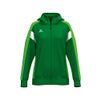 Afbeelding van ERIMA CELEBRATE 125 Training Jacket with hood Dames | smaragd/green gecko | 1032538