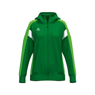 Foto van ERIMA CELEBRATE 125 Training Jacket with hood Dames | smaragd/green gecko | 1032538