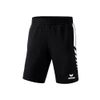 Afbeelding van ERIMA Six Wings worker short Unisex | zwart/wit | 1152218