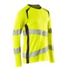 Afbeelding van Mascot Accelerate Safe T-shirt, met lange mouwen | 19081-771 | 17010-hi-vis geel/donkermarine