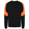 Afbeelding van Sweater Bicolor Redefined | zwart/oranje | 306112-0998 | TRICORP WORKWEAR