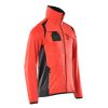 Afbeelding van Mascot Accelerate Safe Fleecetrui met rits | 19403-316 | 22210-hi-vis rood/donkermarine