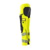 Afbeelding van Mascot Accelerate Safe Broek met kniezakken | 19079-511 | 17010-hi-vis geel/donkermarine