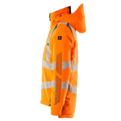 Foto van Mascot Accelerate Safe Winterjas | 19035-449 | 1444-hi-vis oranje/donkerpetrol