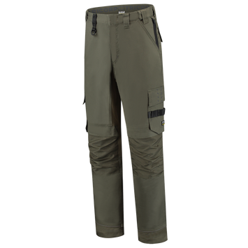 Foto van Werkbroek Twill Cordura Stretch | legergroen | 502020-13 | TRICORP WORKWEAR
