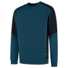 Afbeelding van Sweater Bicolor Redefined | petrol/zwart | 306112-9309 | TRICORP WORKWEAR
