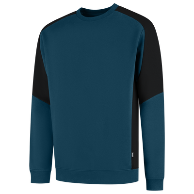 Foto van Sweater Bicolor Redefined | petrol/zwart | 306112-9309 | TRICORP WORKWEAR