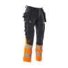 Afbeelding van Mascot Accelerate Safe Broek met spijkerzakken | 19131-711 | 01014-donkermarine/hi-vis oranje