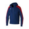 Afbeelding van ERIMA EVO STAR trainingsjack met capuchon Unisex | new navy/rood | 1032404
