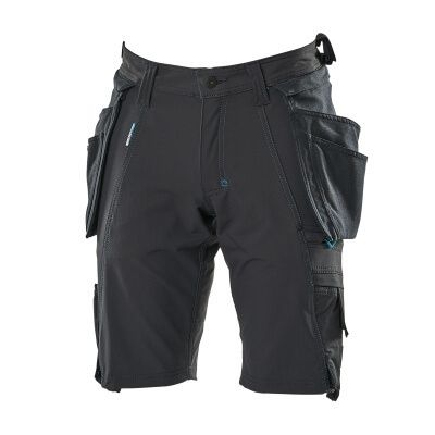 Foto van Shorts, afneembare spijkerzakken,stretch | 17149-311 | 010-donkermarine