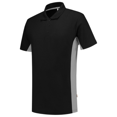 Foto van Poloshirt Bicolor | zwart/grijs | 202004-09 | TRICORP WORKWEAR
