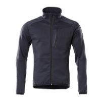 Fleecetrui met rits, moderne pasvorm | 18603-316 | 010-donkermarine