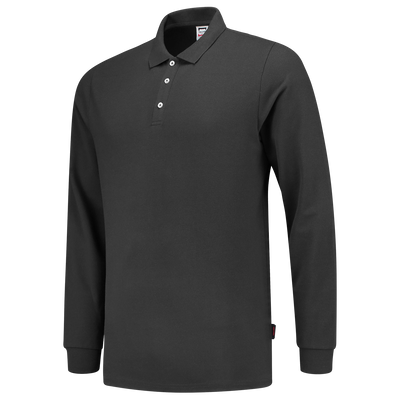 Foto van Poloshirt Fitted 210 Gram Lange Mouw | donkergrijs | 201017-18 | TRICORP WORKWEAR