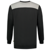 Afbeelding van Sweater Bicolor Naden | zwart/grijs | 302013-09 | TRICORP WORKWEAR