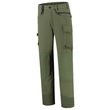 Foto van Werkbroek Cordura 4-Way Stretch | legergroen | 502026-13 | TRICORP WORKWEAR