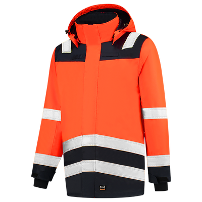 Foto van Parka High Vis Bicolor | fluororanje/donkermarine | 403020-14010 | TRICORP SAFETY