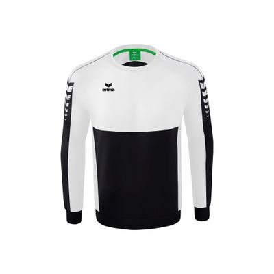 Foto van ERIMA Six Wings sweatshirt Kinderen | zwart/wit | 1072210