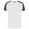 Afbeelding van T-shirt Bicolor Redefined | wit/antraciet | 106106-06888 | TRICORP WORKWEAR