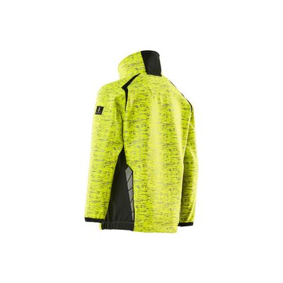Foto van Softshell jas voor kinderen | 19902-291 | 1709-Hivis geel/zwart