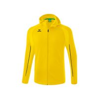 ERIMA LIGA STAR trainingsjack met capuchon Kinderen | geel/zwart | 1032332