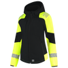 Afbeelding van Softshell Capuchon Reflective Redefined Dames | zwart/fluorgeel | 406115-0917 | TRICORP WORKWEAR