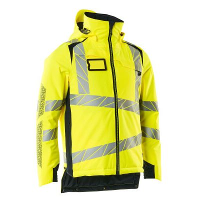 Foto van Mascot Accelerate Safe Winterjas | 19035-449 | 17010-hi-vis geel/donkermarine