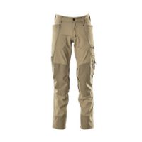 Mascot werkbroek met kniezakken, stretch, lichtgewicht | 17179-311 | 055-lichtkhaki