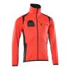 Afbeelding van Mascot Accelerate Safe Fleecetrui met rits | 19403-316 | 22210-hi-vis rood/donkermarine